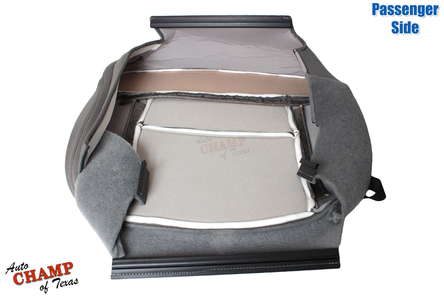 2007 2008 ford f150 stx passenger seat cover gray cloth bottom