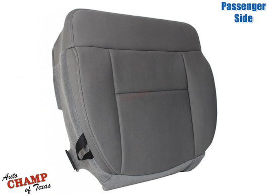 gray cloth seat cover passenger ford f150 stx 2007 2008 bottom
