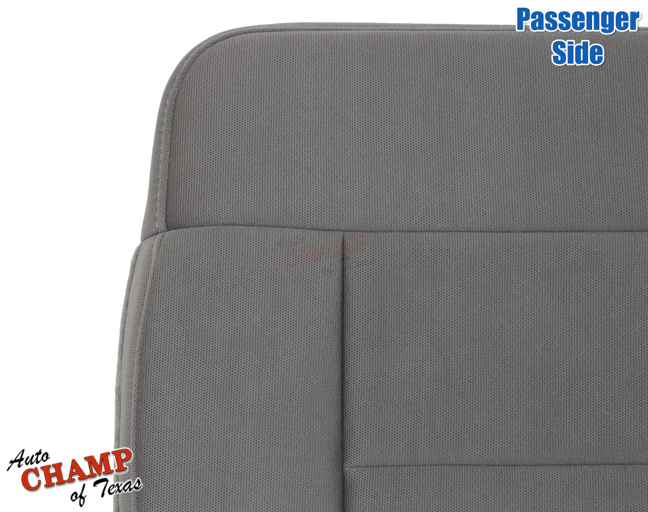ford f150 stx 2007 2008 cloth passenger seat cover bottom gray