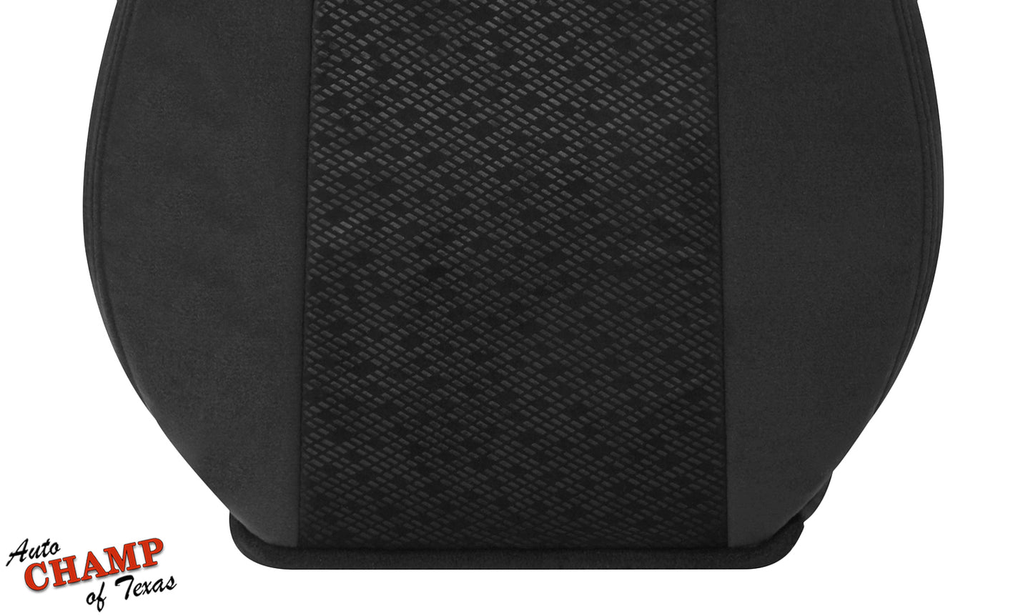 2007 2009 gmc sierra driver seat cover black cloth detail
