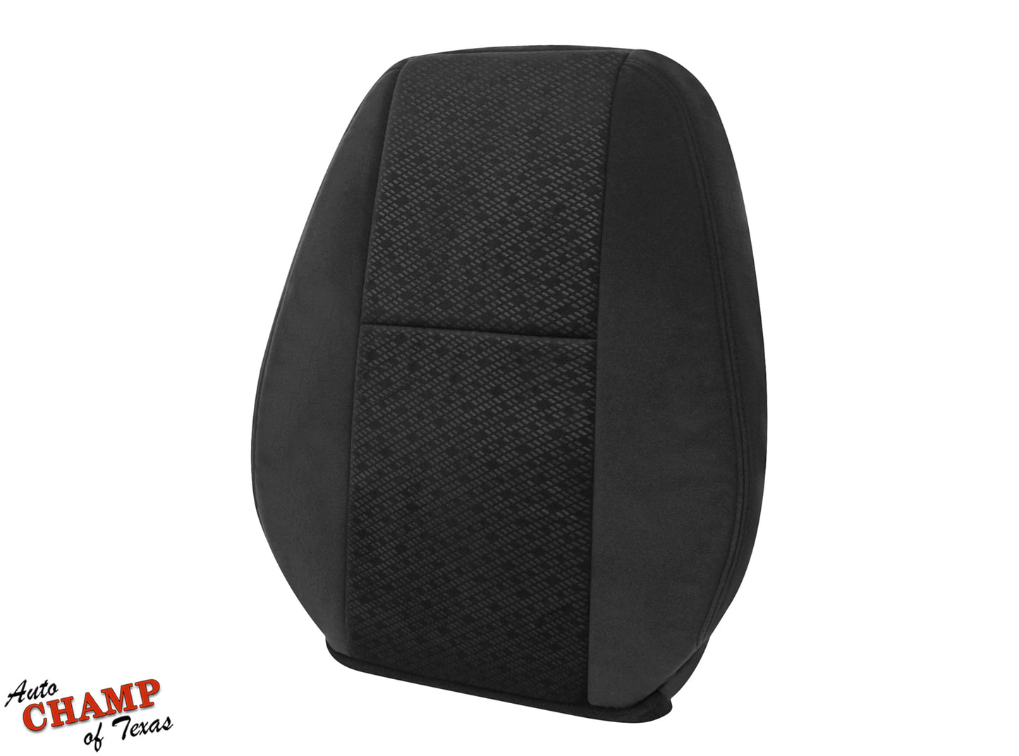 2007 2009 gmc sierra driver seat backrest cover black cloth