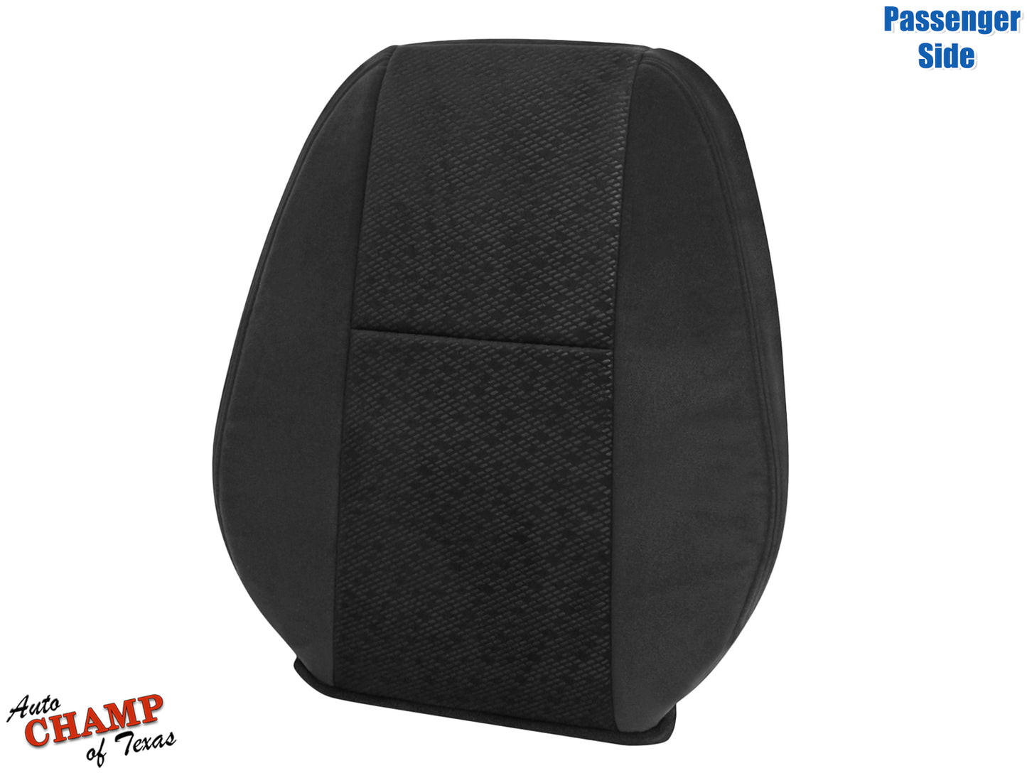 2007 2009 gmc sierra passenger seat cover black cloth 19d replacement