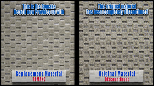 2007 2013 toyota tundra cloth seat cover tan angle stitching