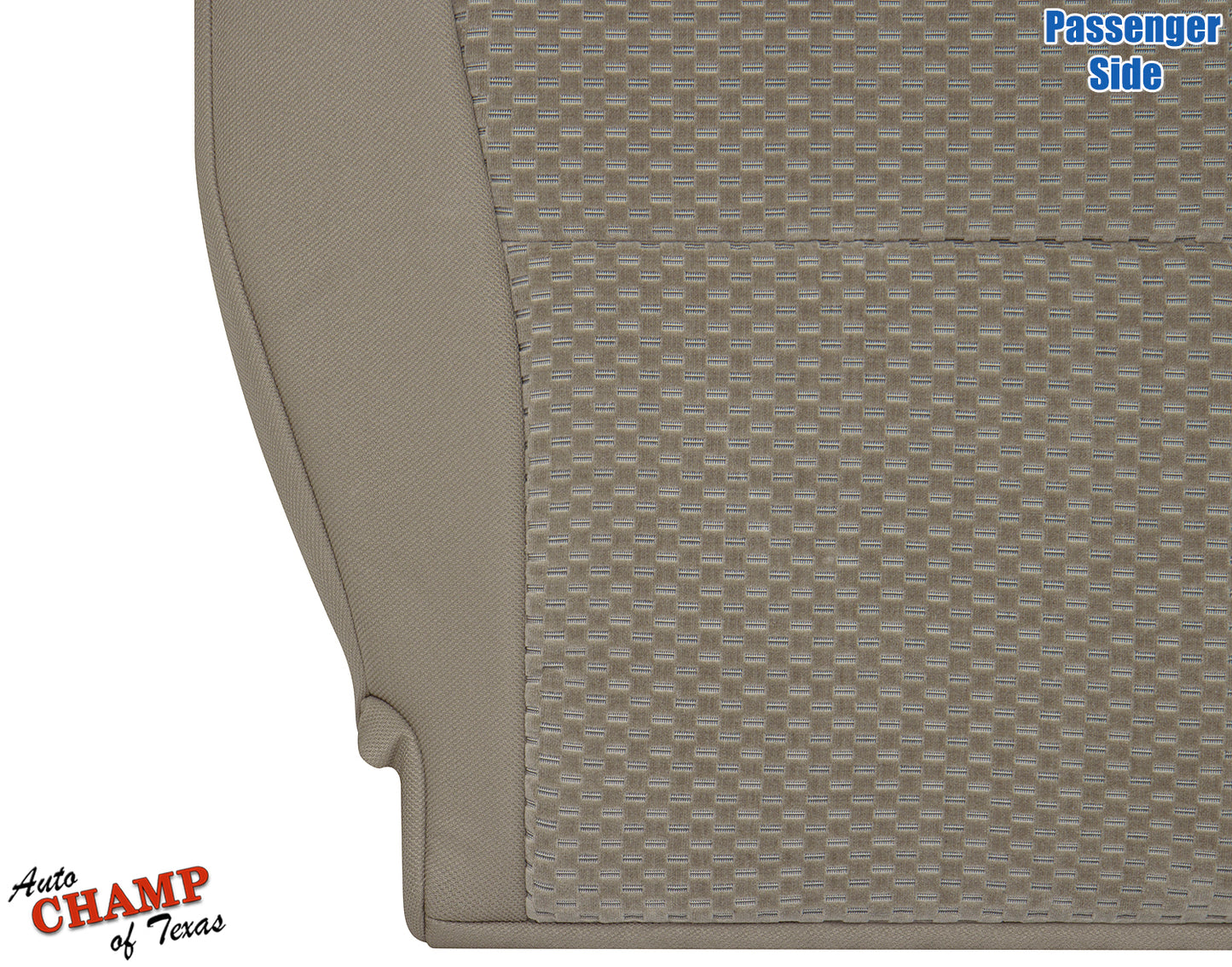 2007 2013 toyota tundra seat cover bottom cloth tan side profile