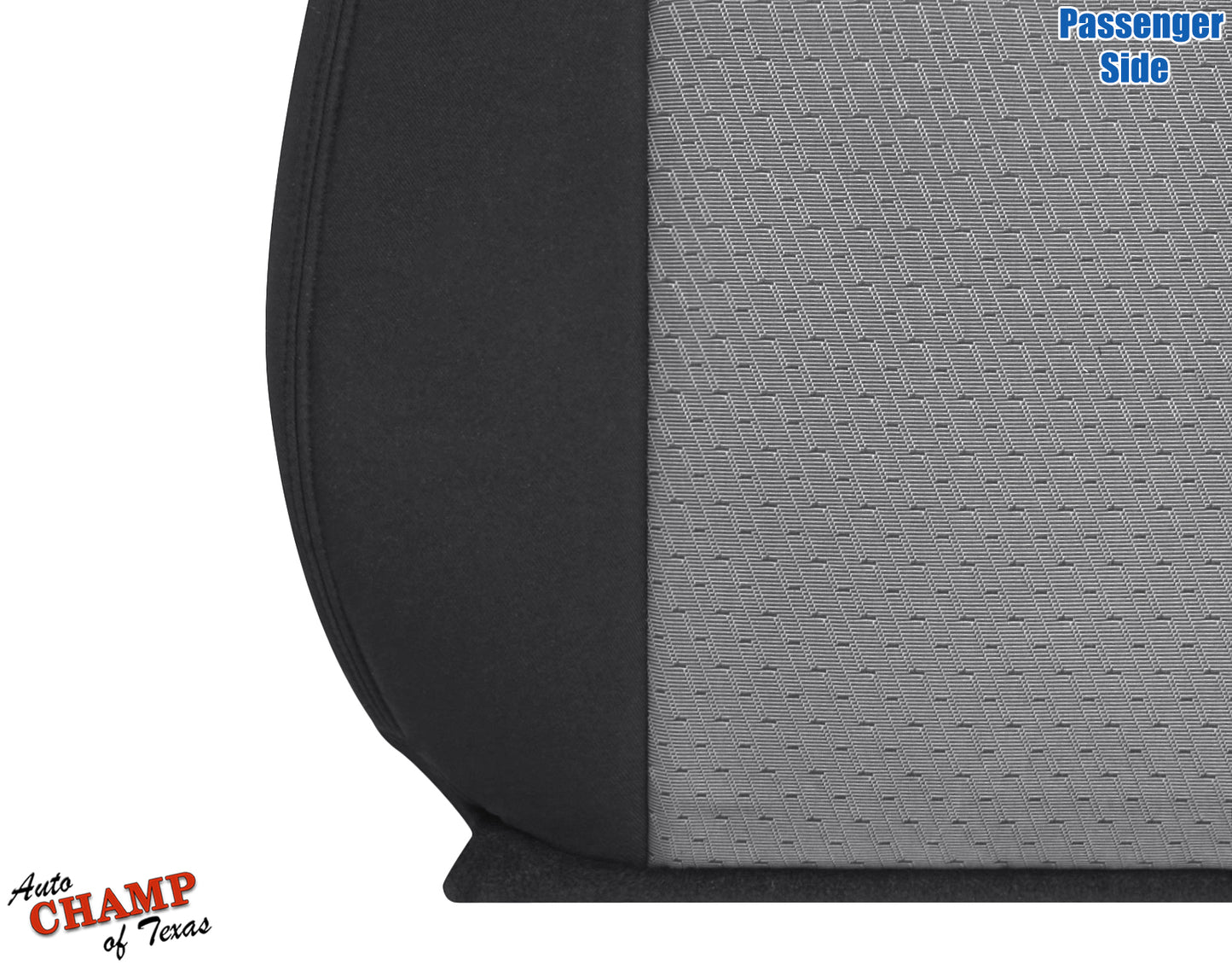 2007 2014 gmc sierra passenger lean back seat cloth closeup texture