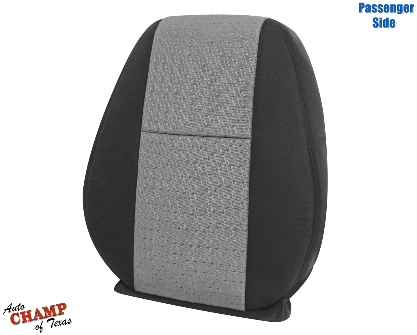 2007 2014 gmc sierra passenger lean back seat cover black titanium cloth