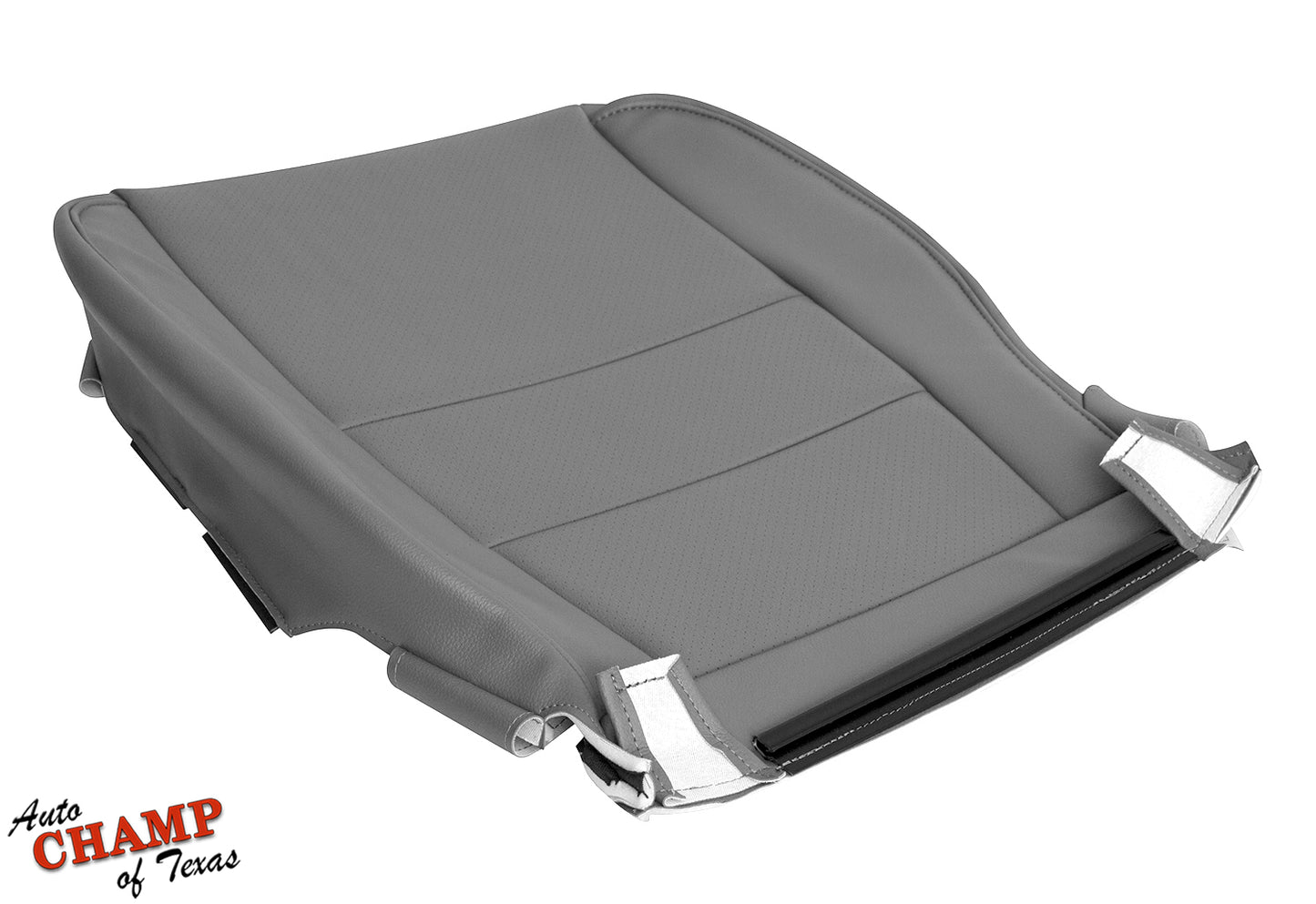 2009–2014 Honda Ridgeline Driver Side Bottom Perforated Leather Seat Cover Gray