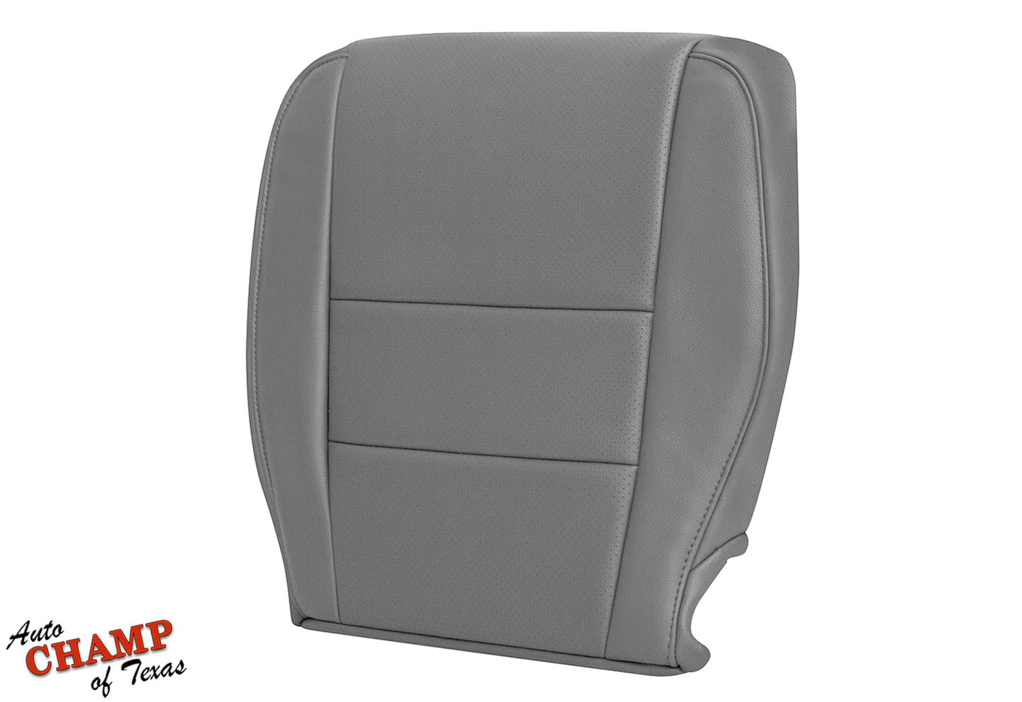 2009–2014 Honda Ridgeline Driver Side Bottom Perforated Leather Seat Cover Gray