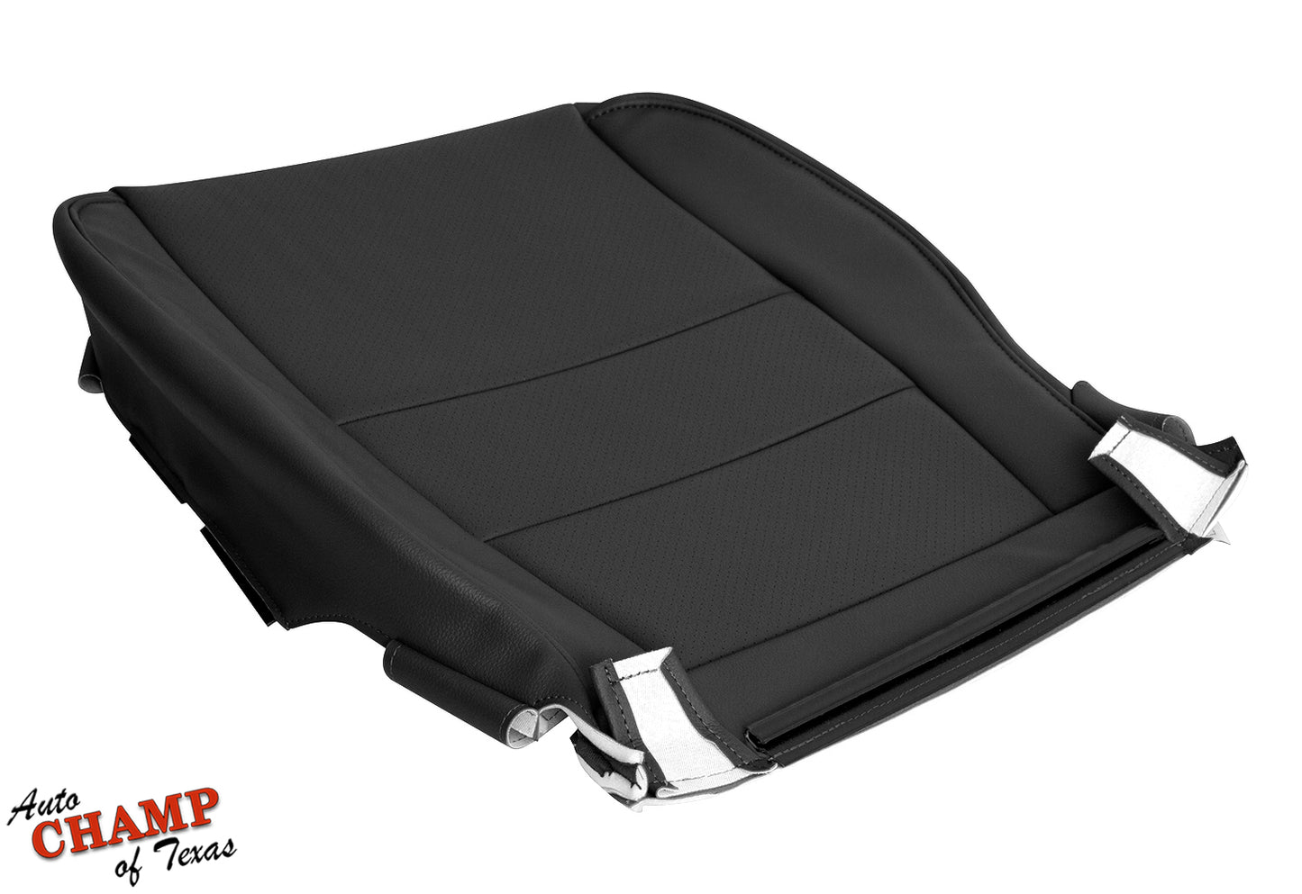 gray perforated leather seat base for honda ridgeline bottom cushion