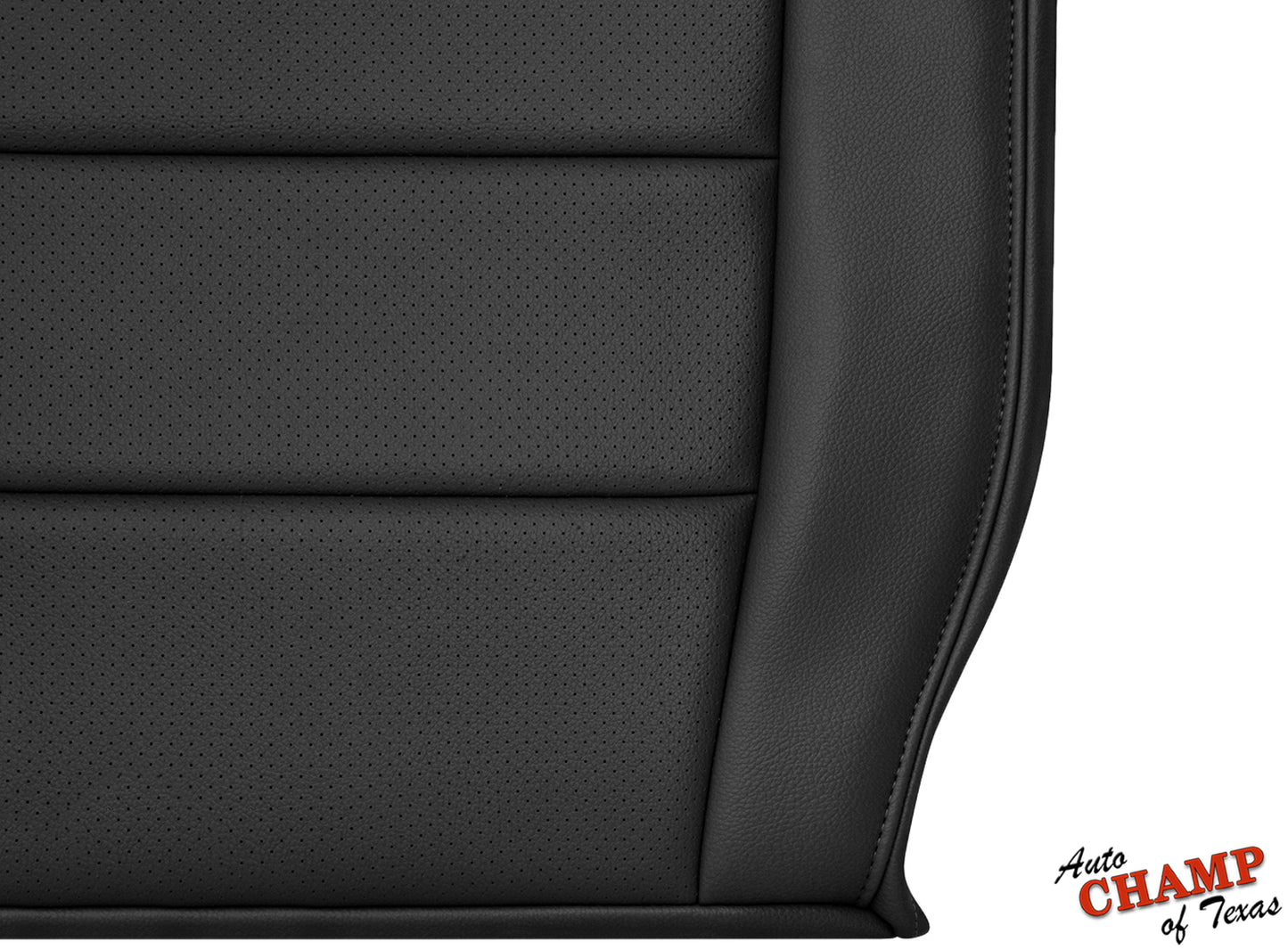 black leather perforated replacement for honda ridgeline bottom seat
