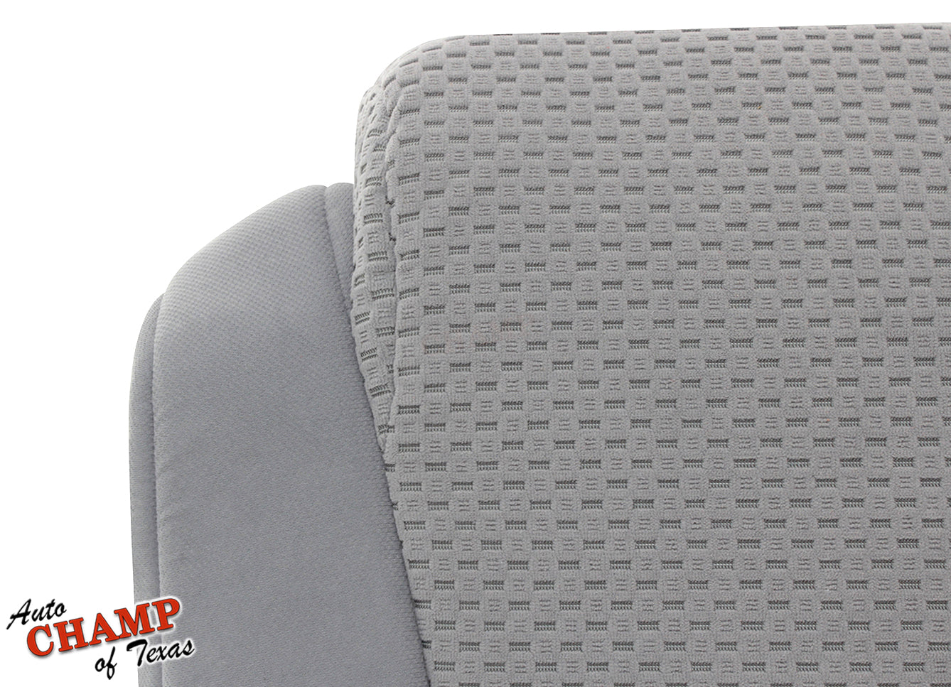 2007 2013 toyota tundra gray cloth seat cover replacement textured pattern