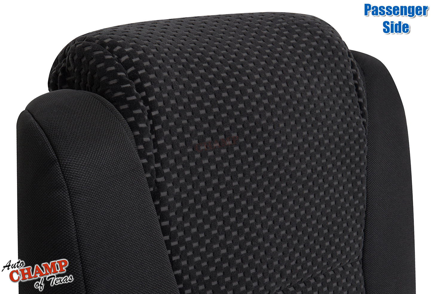 2007 toyota tundra passenger bottom seat cover black cloth replacement