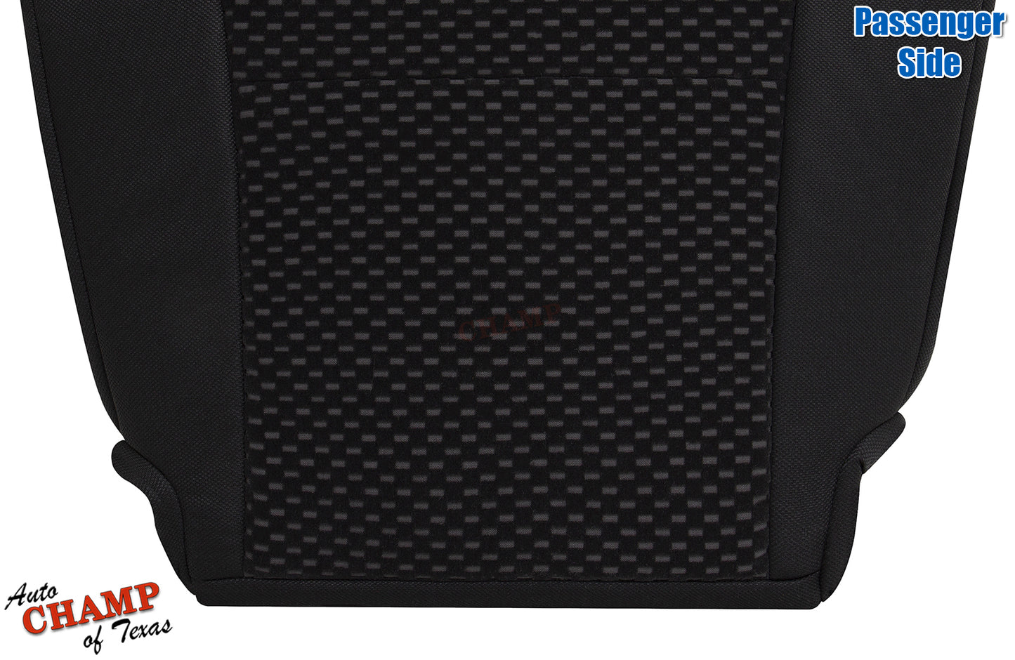 2007 toyota tundra passenger bottom seat cover black cloth replacement