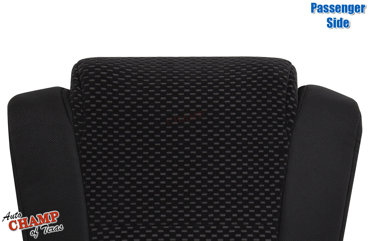 2007 toyota tundra seat cover passenger bottom black cloth textured replacement