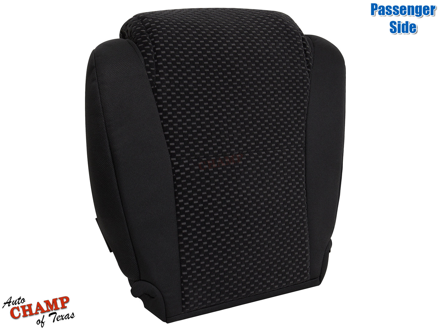 2007 toyota tundra seat cover passenger side bottom black cloth