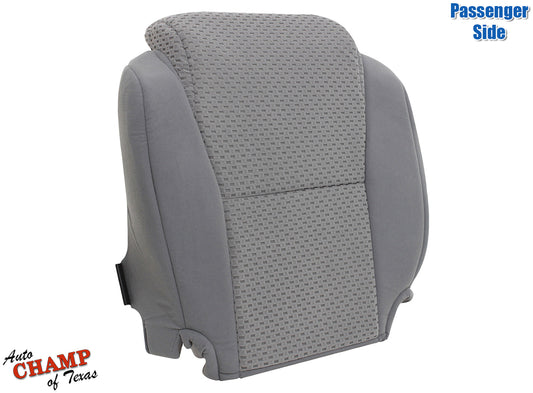 bottom seat cloth cover toyota tundra 2007 2013 gray replacement