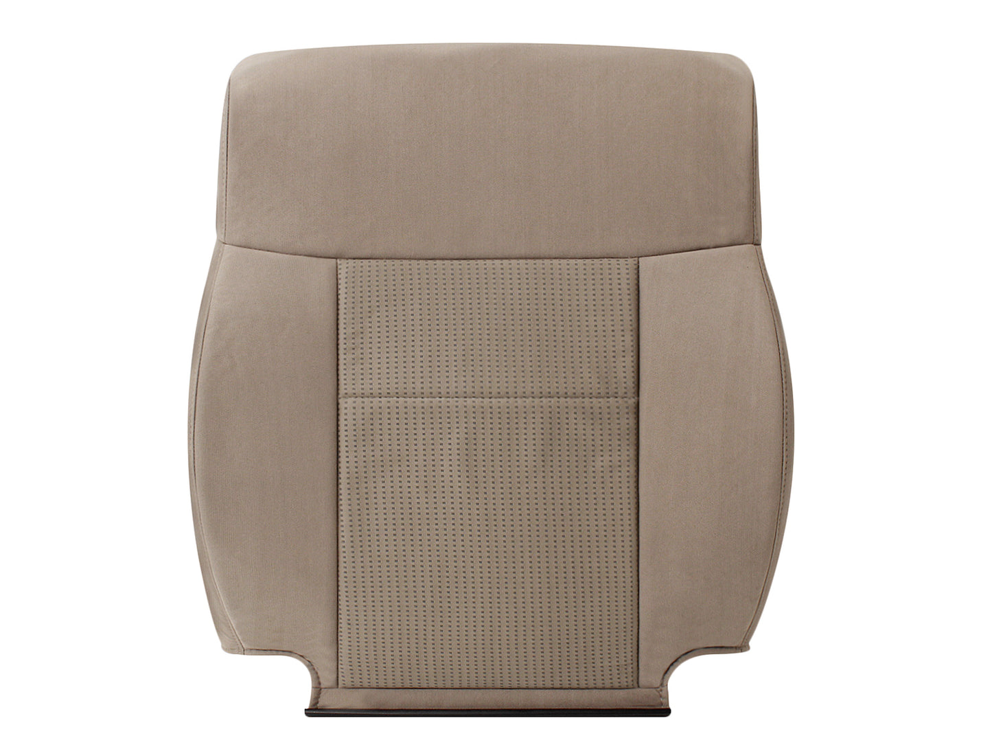 2007–2008 Ford F-150 XLT STX FX4 Driver Lean Back Cloth Seat Cover Pebble Tan