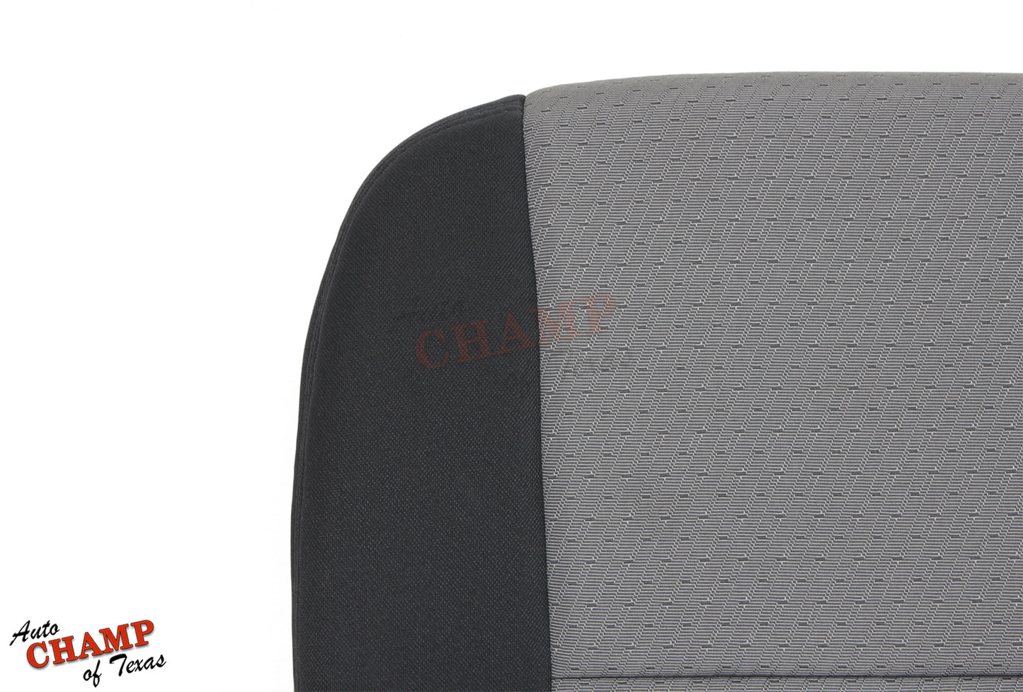2007 2008 2009 gmc sierra driver seat cover gray cloth backrest replacement