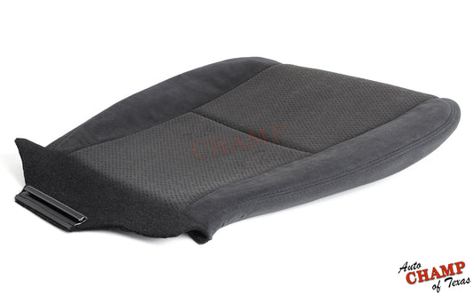 2007 2008 chevy avalanche driver bottom seat cloth black replacement