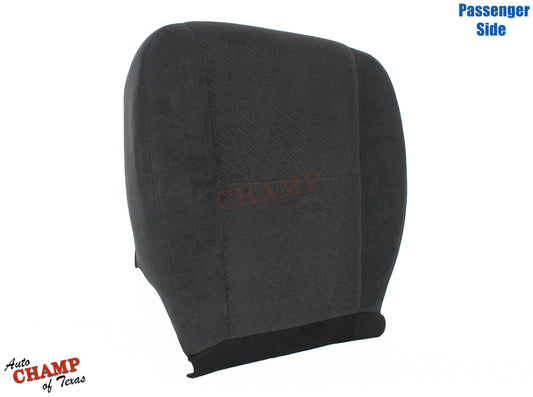 2007 2008 chevy silverado cloth black passenger bottom seat