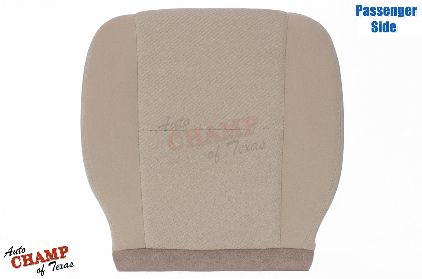 2007-2008 Chevrolet Tahoe & Suburban LT LS Z71 Passenger Side Bottom Cloth Seat Cover Tan