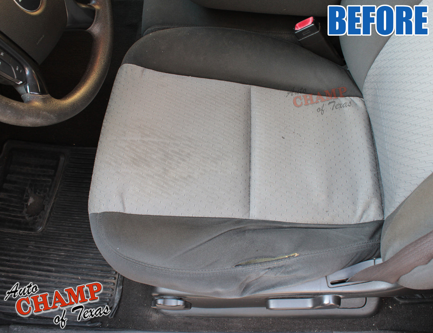 2007-2008 Chevrolet Tahoe & Suburban LT LS Z71 Passenger Side Bottom Cloth Seat Cover Tan