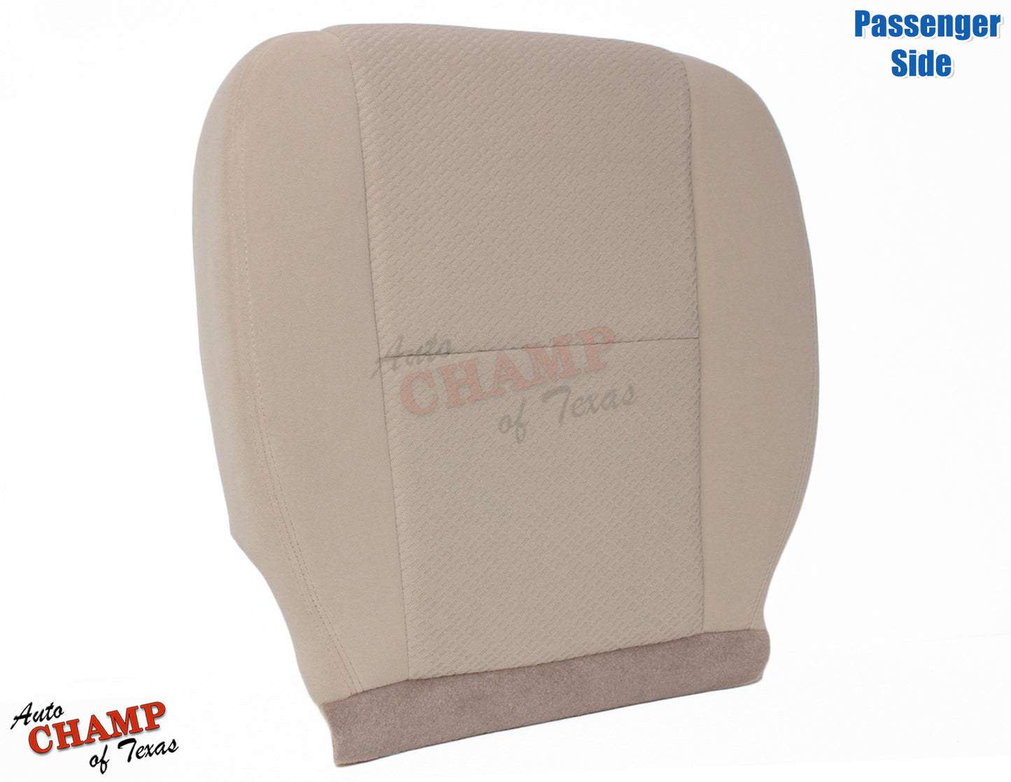 2007-2008 Chevrolet Tahoe & Suburban LT LS Z71 Passenger Side Bottom Cloth Seat Cover Tan