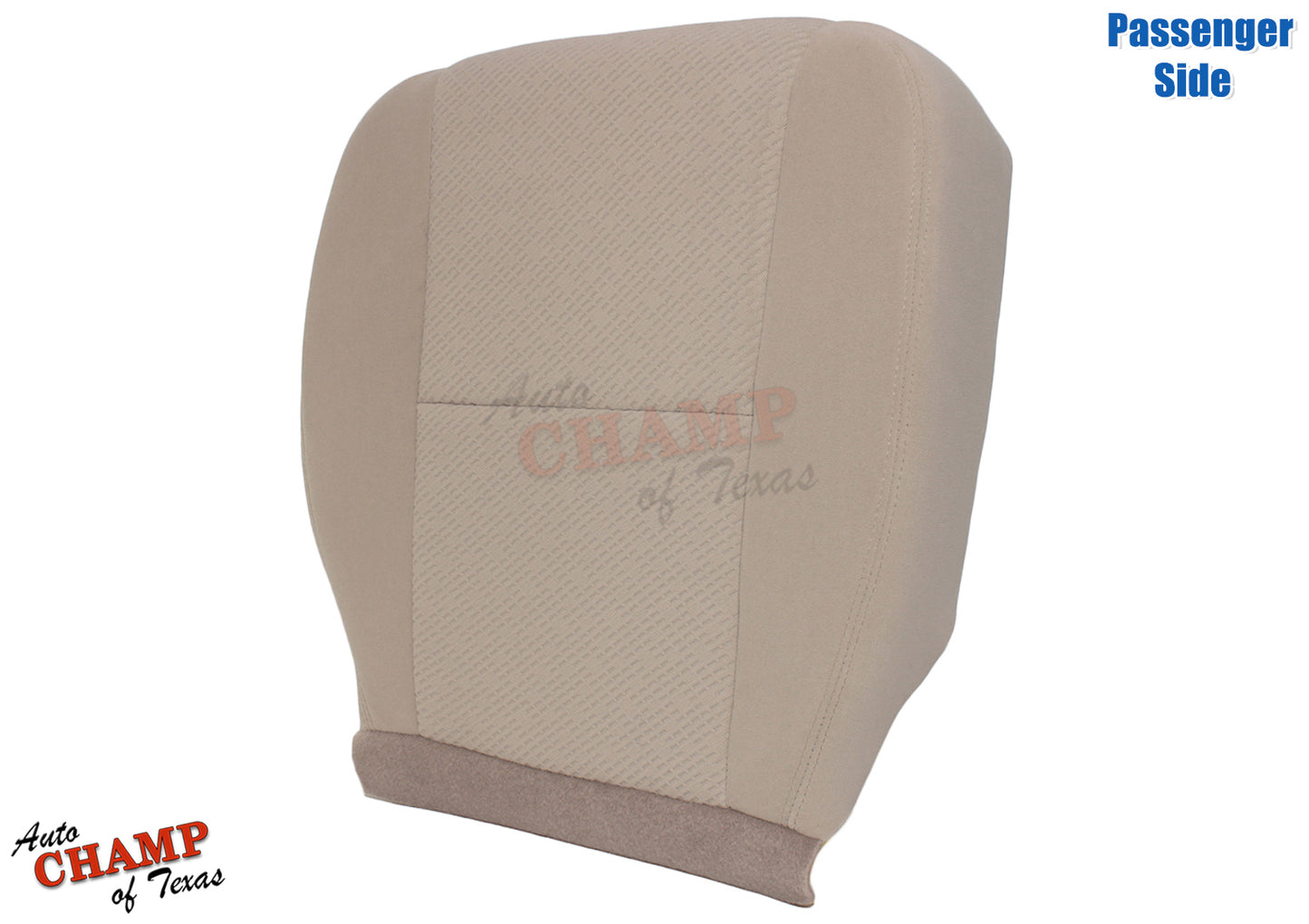 2007-2008 Chevrolet Tahoe & Suburban LT LS Z71 Passenger Side Bottom Cloth Seat Cover Tan
