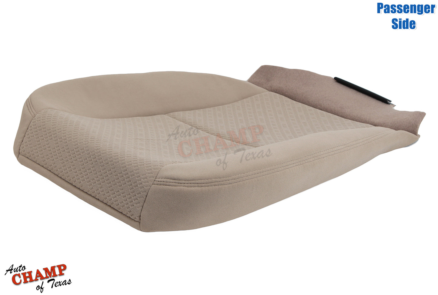 2007-2008 Chevrolet Tahoe & Suburban LT LS Z71 Passenger Side Bottom Cloth Seat Cover Tan
