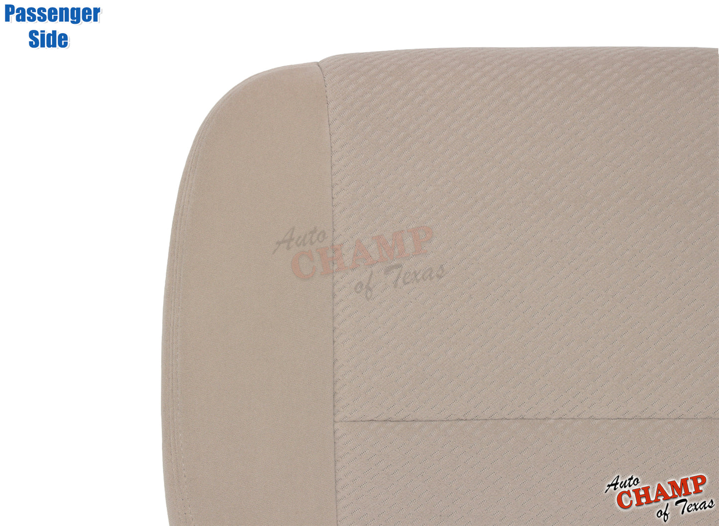 2007-2008 Chevrolet Tahoe & Suburban LT LS Z71 Passenger Side Bottom Cloth Seat Cover Tan