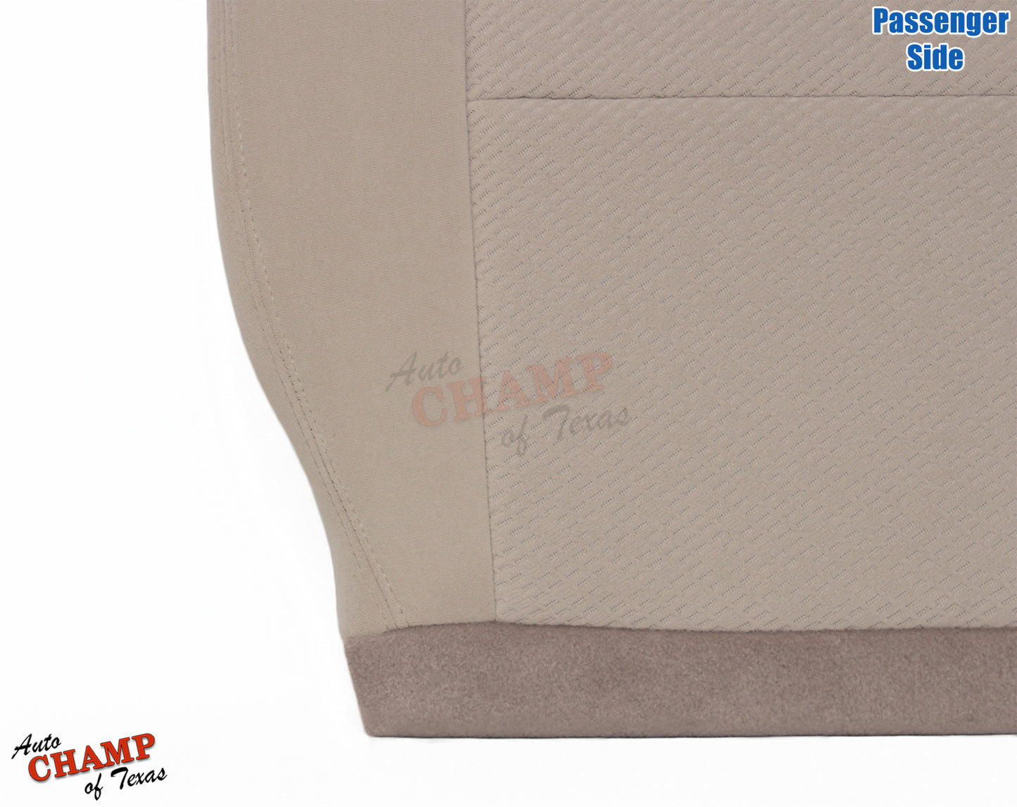 2007-2008 Chevrolet Tahoe & Suburban LT LS Z71 Passenger Side Bottom Cloth Seat Cover Tan