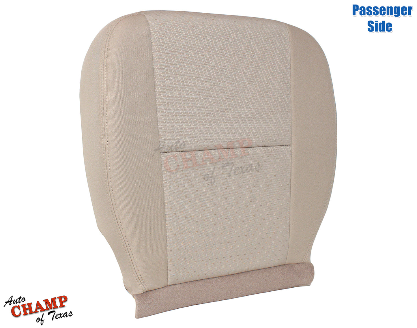2014 2015 gmc sierra passenger seat cover cashmere tan cloth