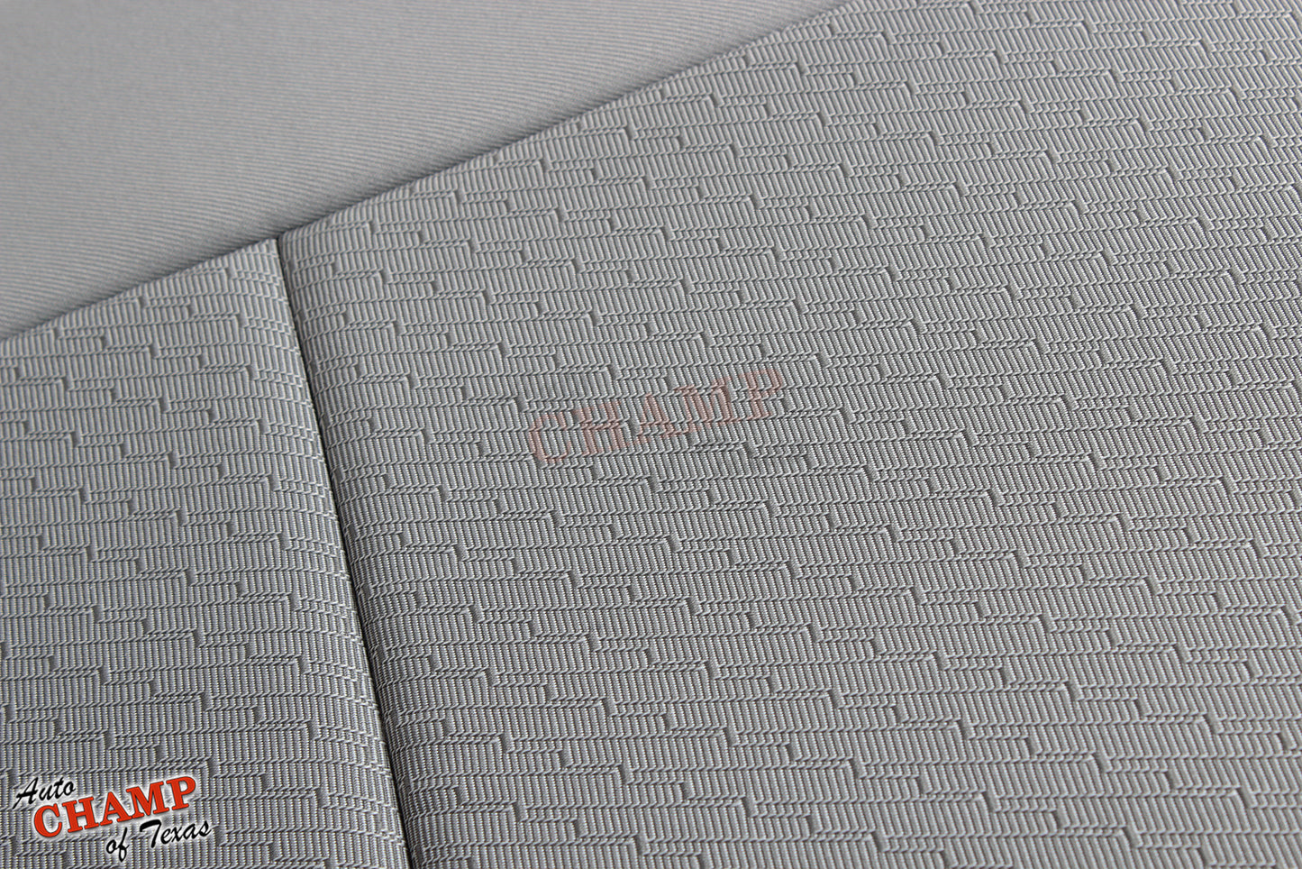2014 gmc sierra lt seat fabric texture closeup gray cloth