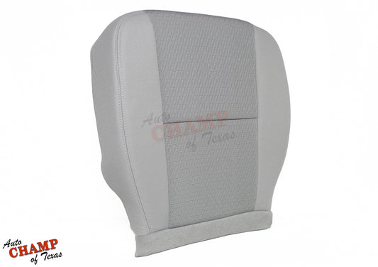 2014 gmc sierra lt driver backrest seat cover gray cloth factory match