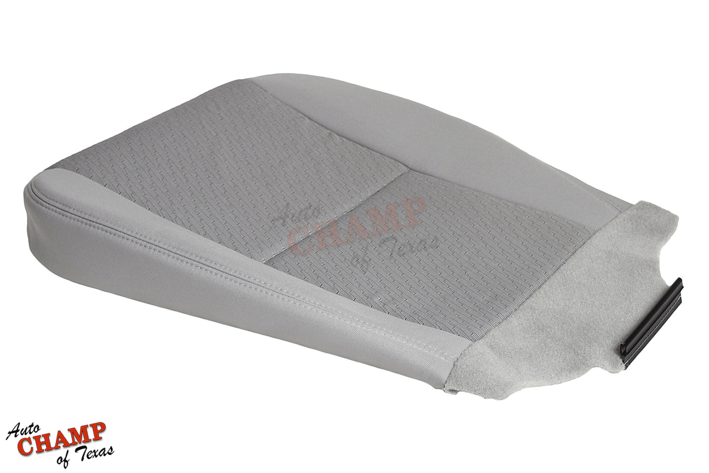 2014 gmc sierra driver seat gray cloth bottom angle