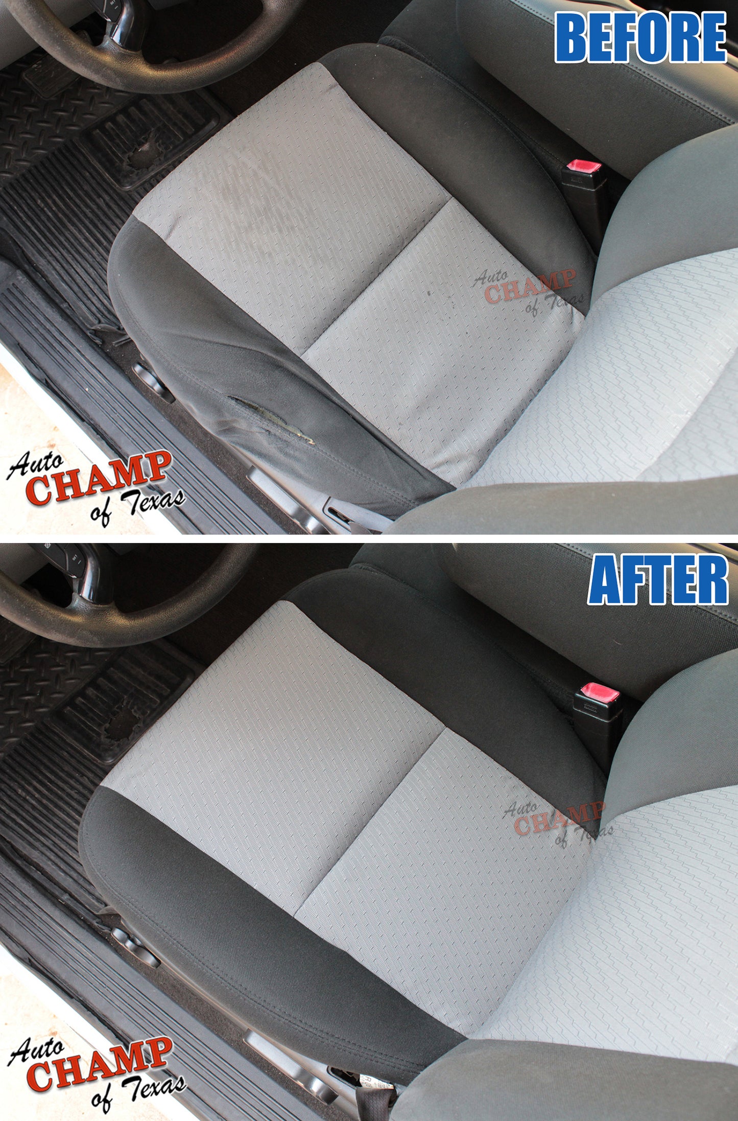 2009 2014 chevy silverado gray driver seat cloth bottom
