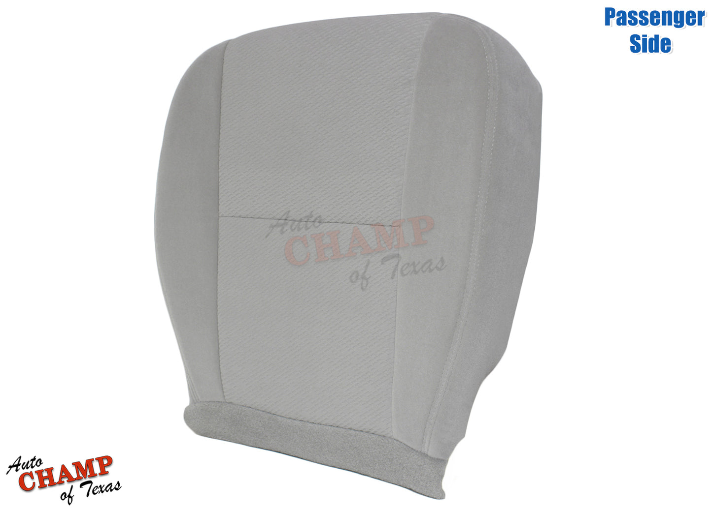 gray cloth seat cover front view 2007 2008 chevy avalanche
