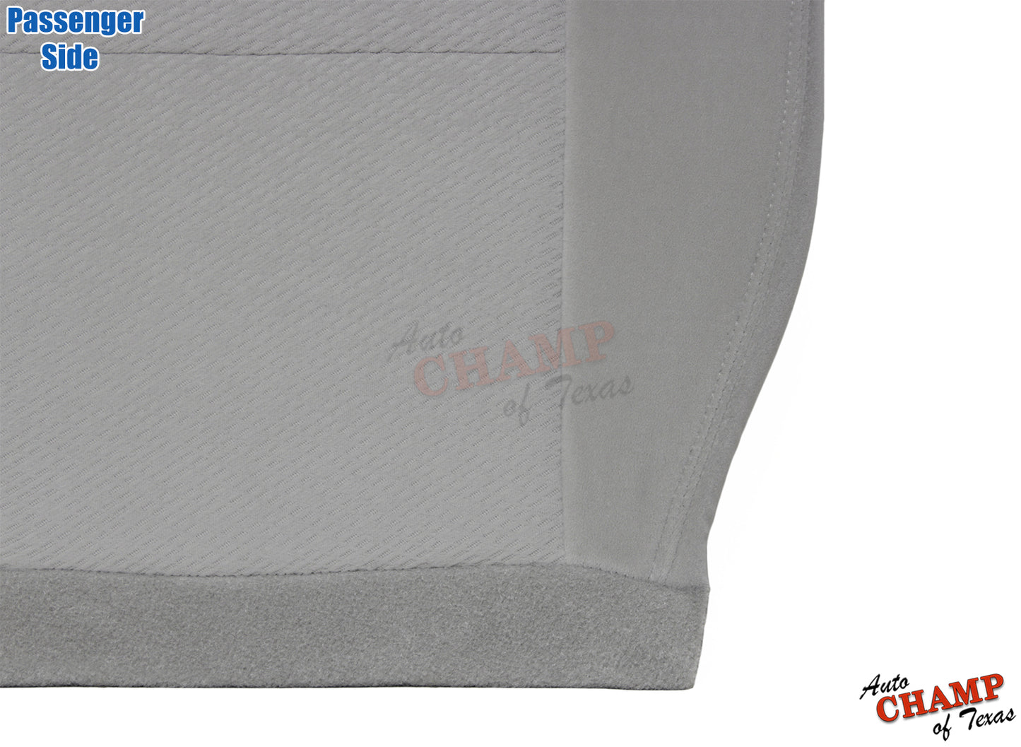 bottom section replacement seat cover 2007 2008 chevy avalanche gray