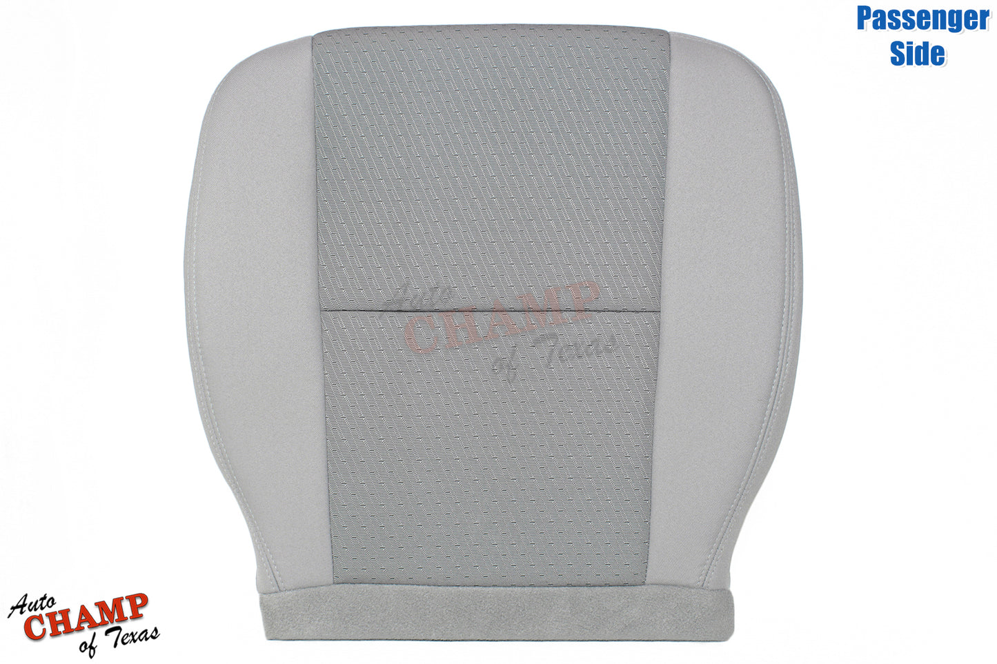 rear angle gray cloth seat chevy suburban driver base