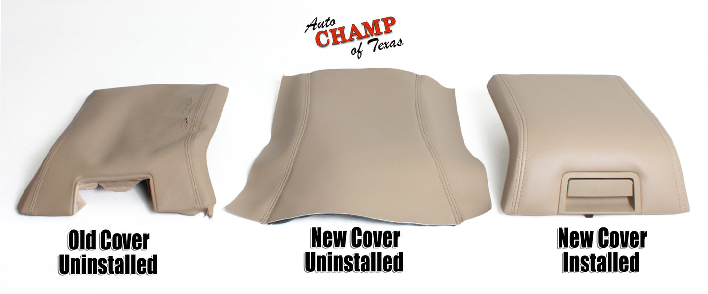 lincoln navigator console lid tan leather