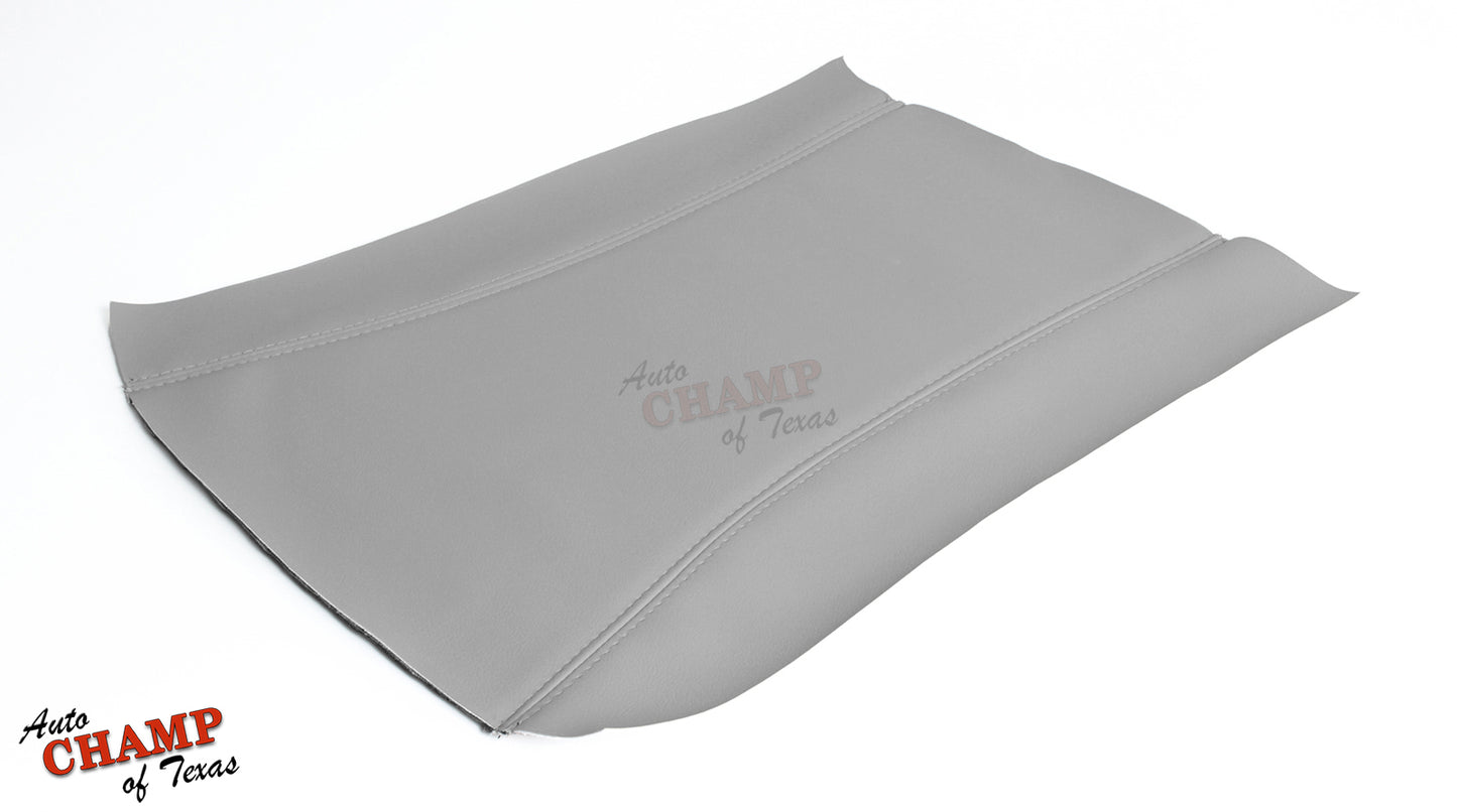 gray leather lid lincoln navigator console