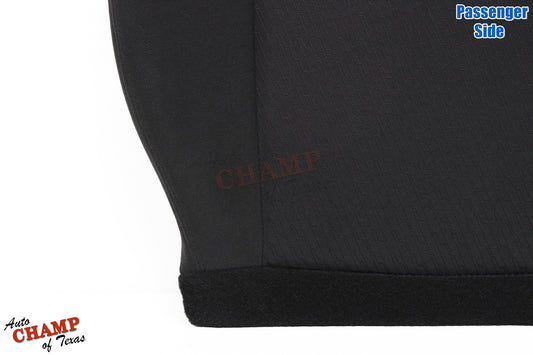 2007 2014 chevy silverado z71 passenger seat cover black cloth