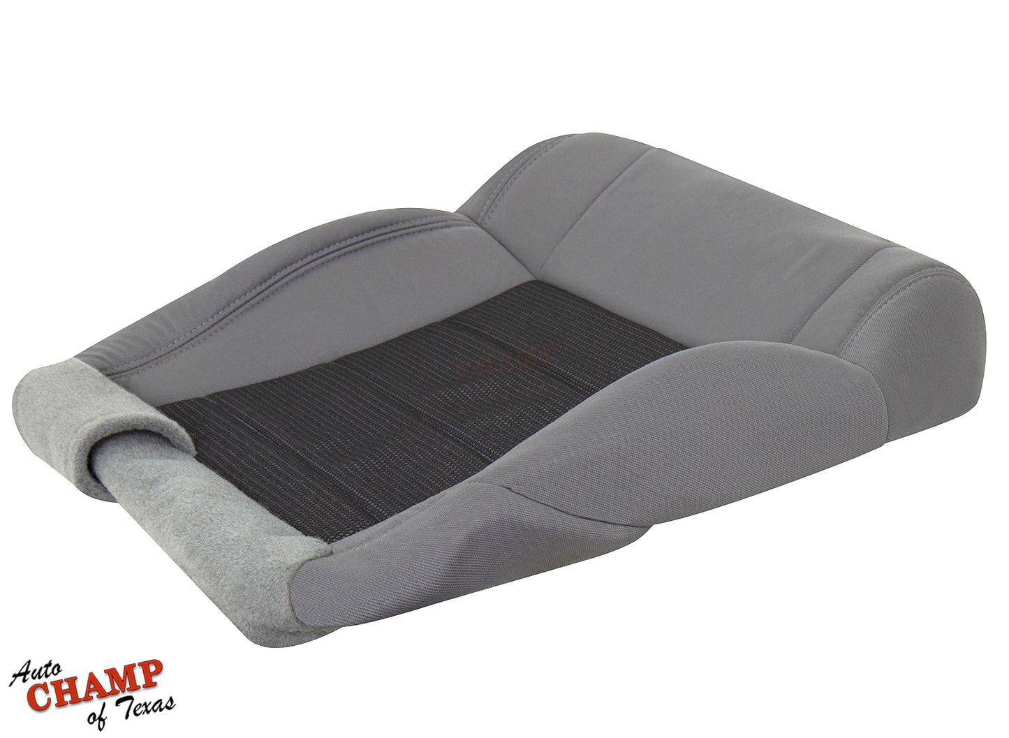 2008 jeep wrangler bottom cloth seat cover gray upper right side