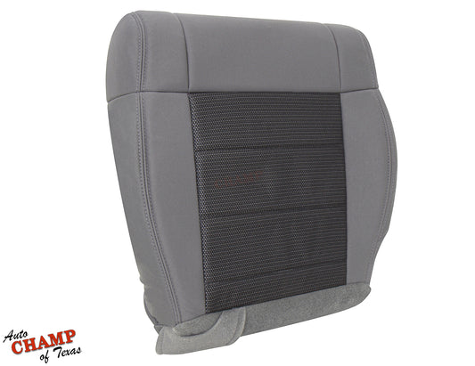 2008 jeep wrangler bottom cloth seat cover gray partial fitment
