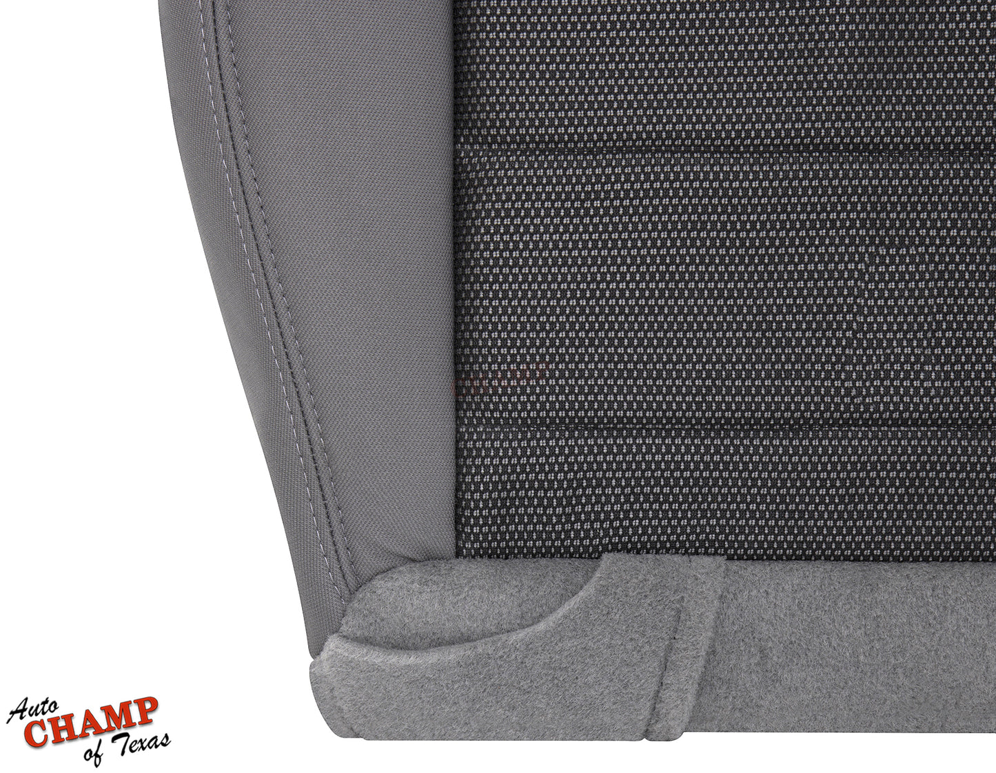 2008 jeep wrangler bottom cloth seat cover gray side bottom edge