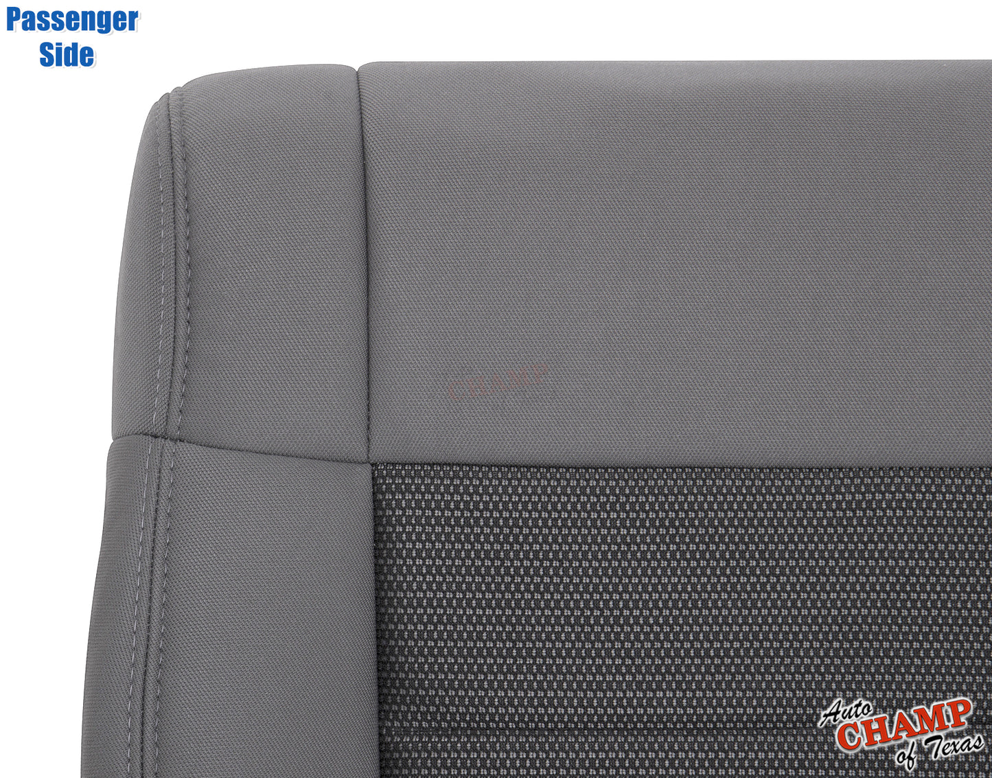 2008 jeep wrangler bottom cloth seat cover gray upper section