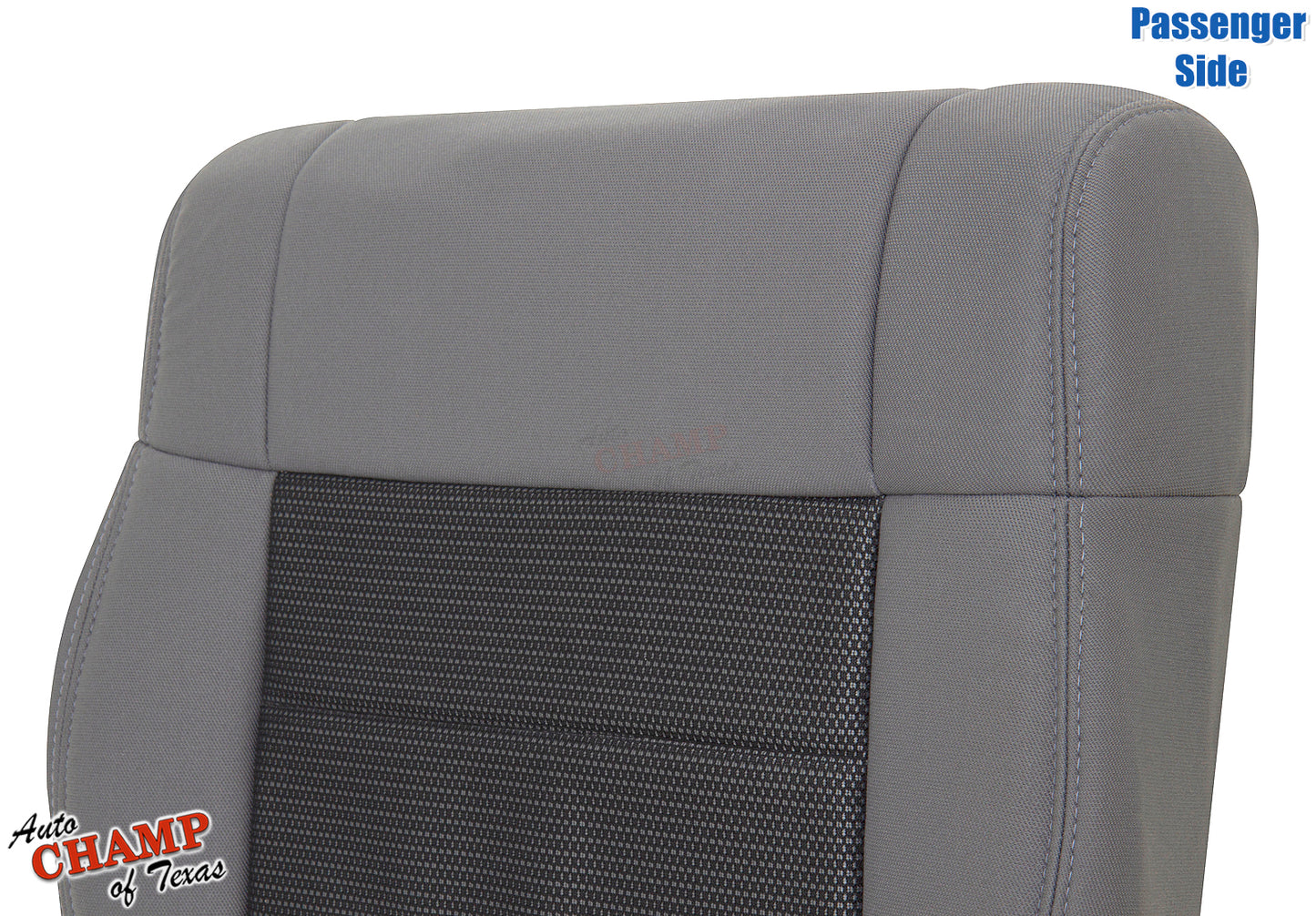 2008 jeep wrangler bottom cloth seat cover gray seat corner view
