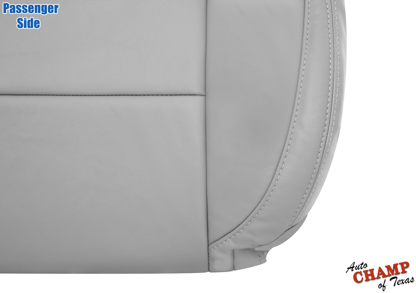 gray leather backrest cover honda accord passenger