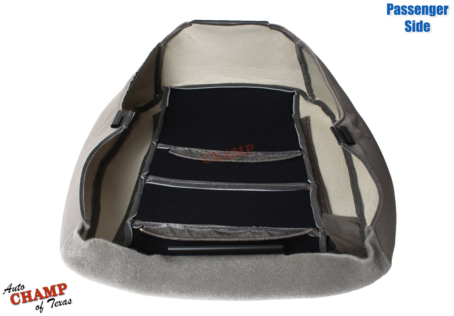 2008 2010 ford f-250 gray cloth passenger seat replacement cover