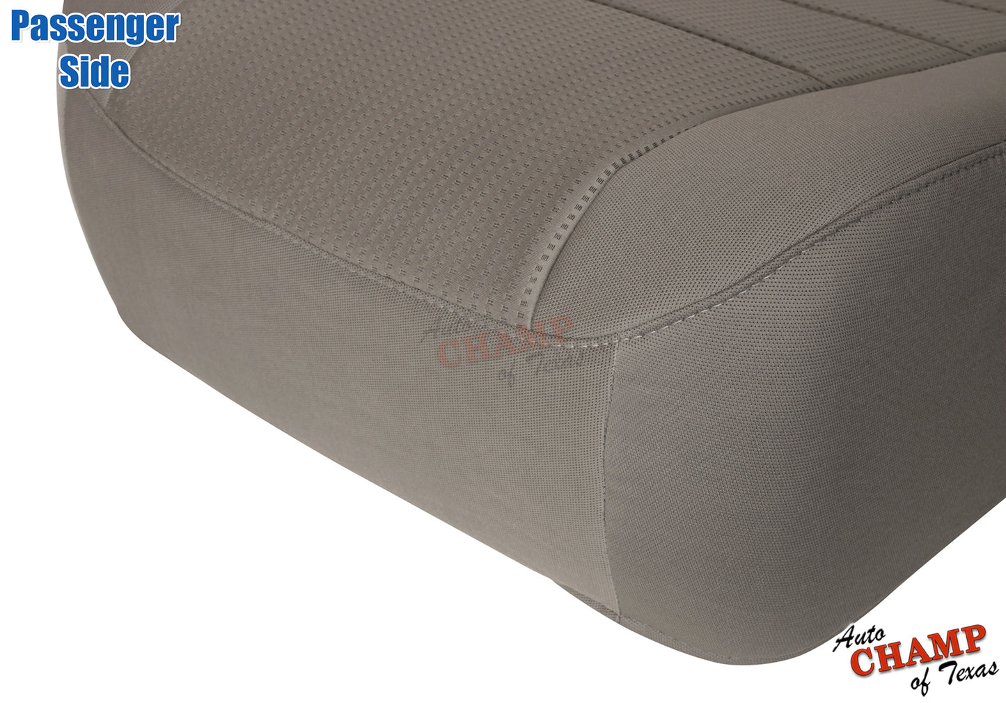 gray cloth seat ford f-250 2008 2010 passenger cushion